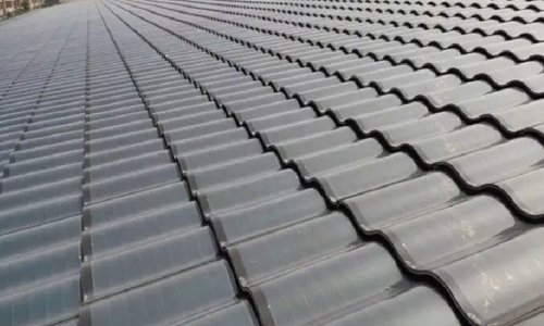 BIPV solar panel roof tiles Chinese products building roofing with print
