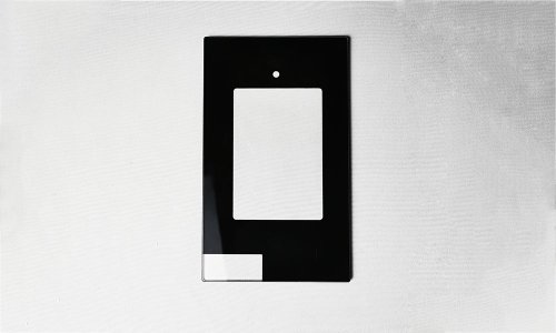 Tempered Screen Printing Glass Face Recognition Device Glass High Strength Public Device Glass Front Panel