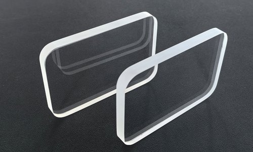 UVC Light Observation Window Sight Glass Optical Grade Quartz Glass