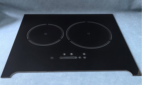 CNC Polished Ceramic Glass for Cooktop Heat Resistant Glass Customized Shape