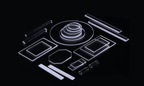 UVC Optical Fused Silica Glass Plate High Purity Quartz Glass
