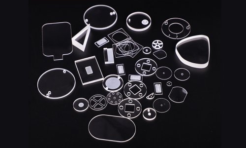 UVC Lamp 275nm Quartz Glass Substrates High Temperature Sight Glass Window