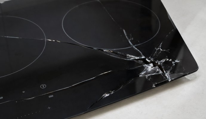 How to Fix a Broken Induction Cooktop Glass Plate?