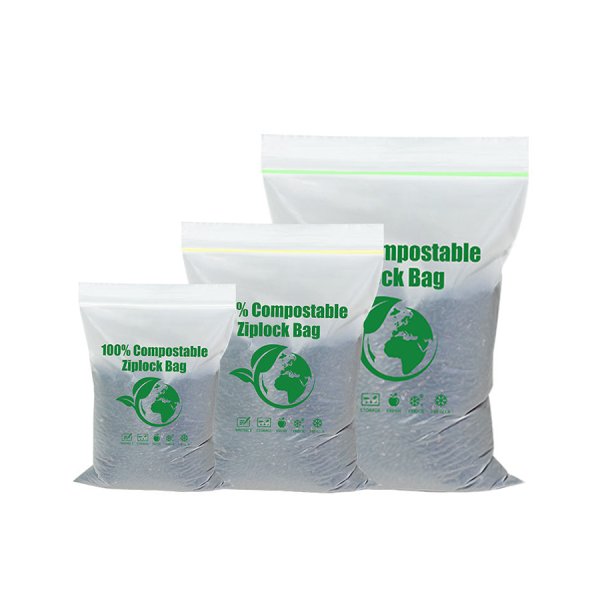 Customizable Fully Biodegradable And Environmentally Friendly Zipper Bag