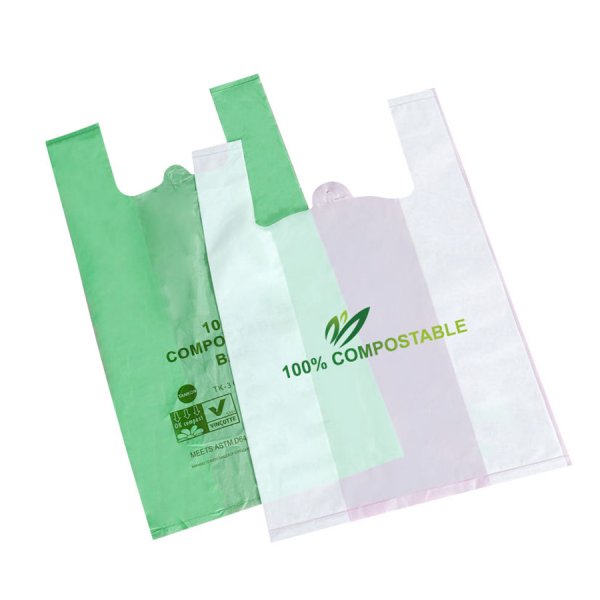 Customizable Fully Biodegradable Vest Bag