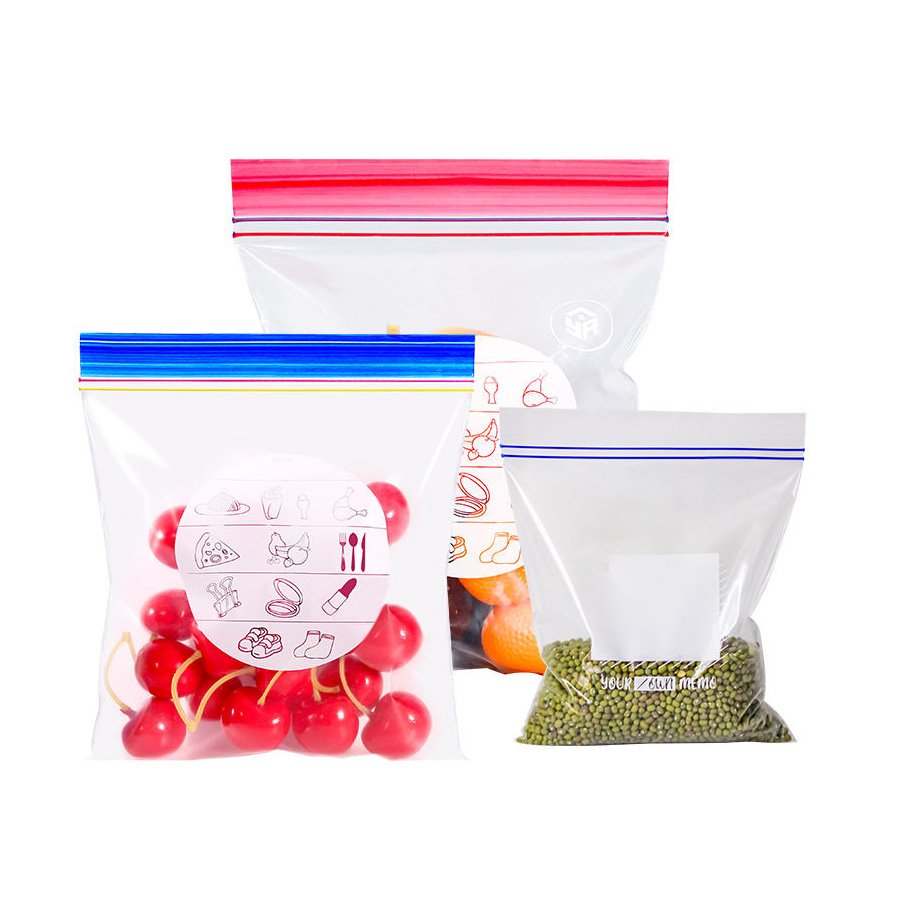 YURUI Custom Food Freezer Storage Preservation Packaging Ziplock Bag