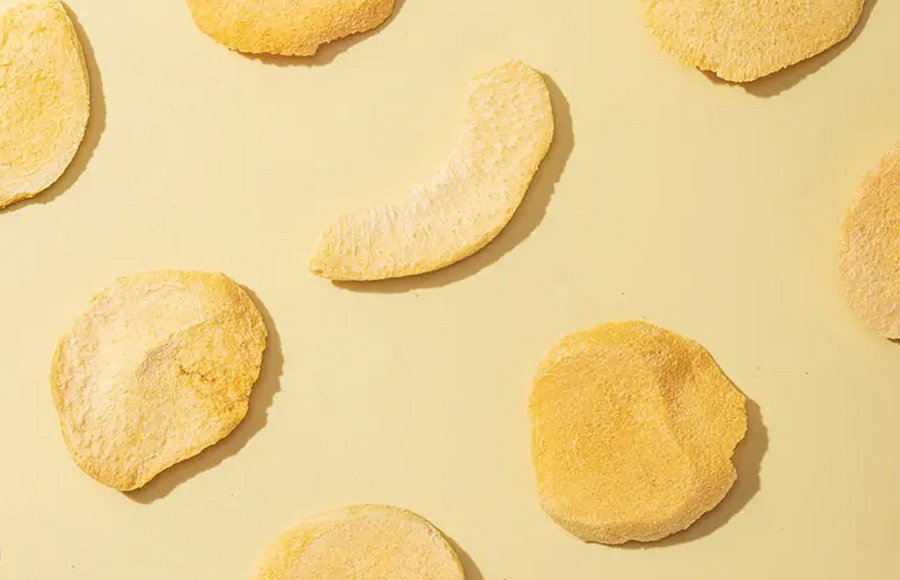 Freeze Dried Yellow Peach