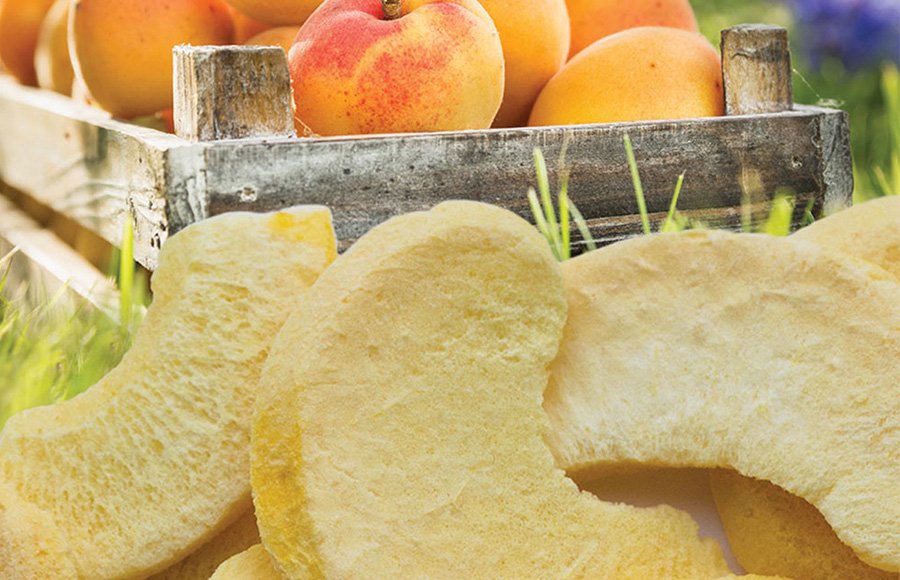 Freeze Dried Fruit &freeze dry Peach Crisps 