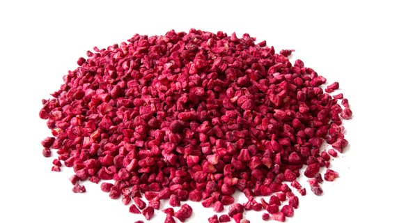 Freeze Drying Raspberry Dices | Certified Manufacturer
