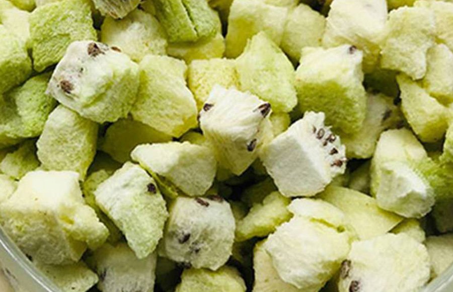 organic Freeze-dried diced kiwi