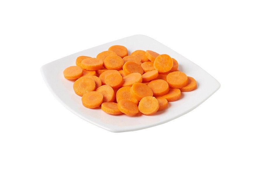 free sample  Freeze-dried plice carrot