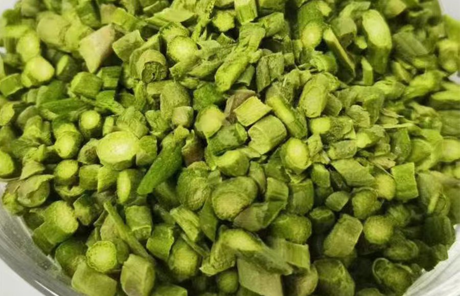 Freeze-dried green asparagus OEM Private Label Wholesale Bulk 