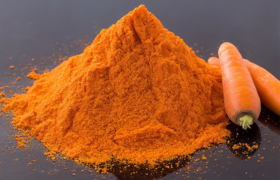 Freeze-dried carrot-powder-vegetarian-food (1)