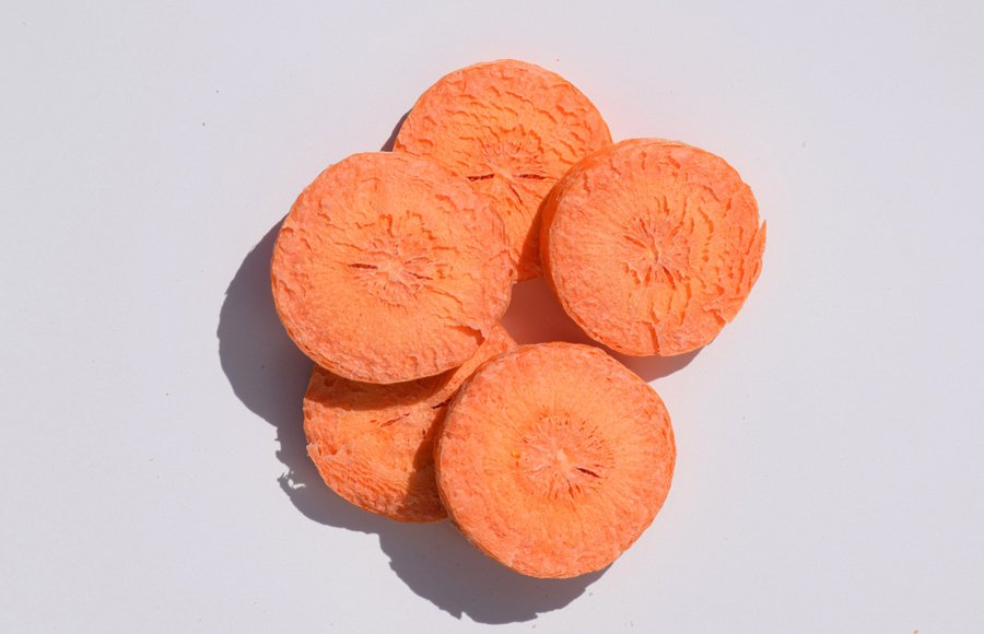 OEM Private Label Wholesale Bulk freeze dried slice carrot