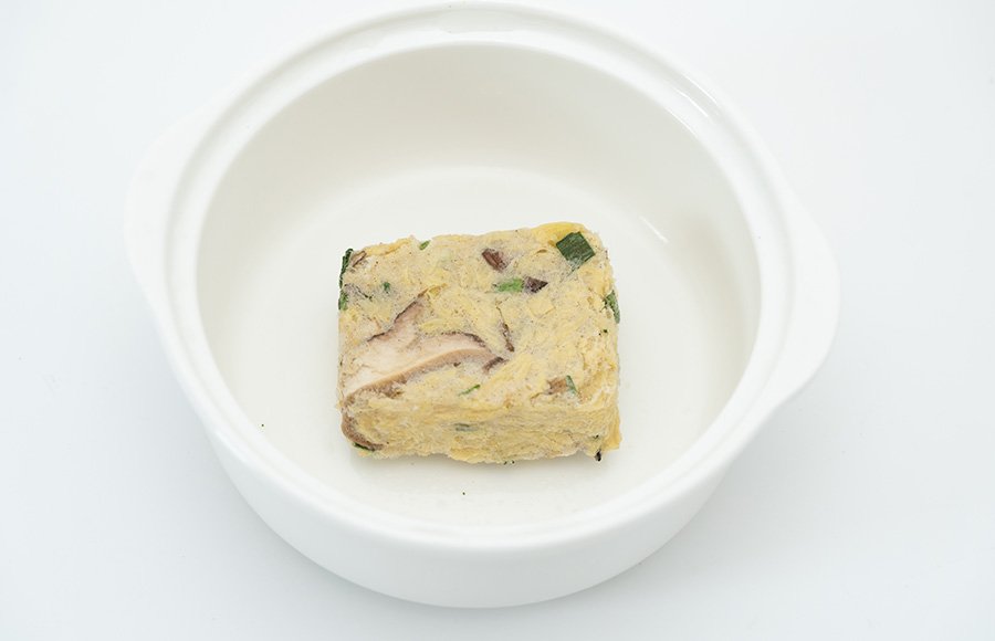 -Freeze dried mushroom egg soup