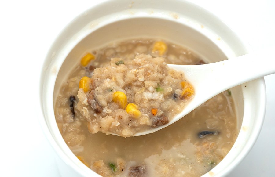 1-Freeze dried brasied beef porridge