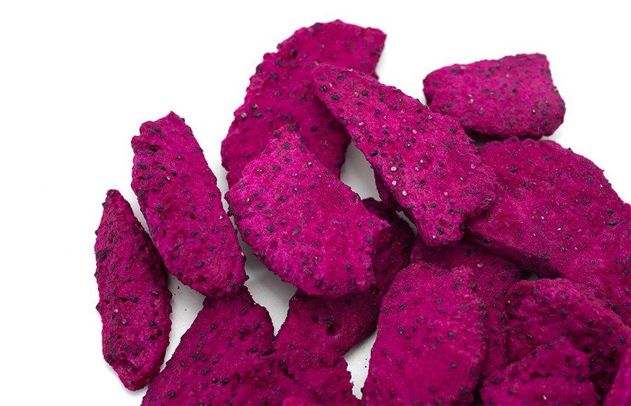 OEM Private Label Wholesale Bulk Pitaya Pieces Freeze Dried Dragon Fruit