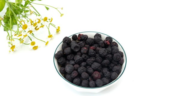 Bulk whole freeze dried blueberries