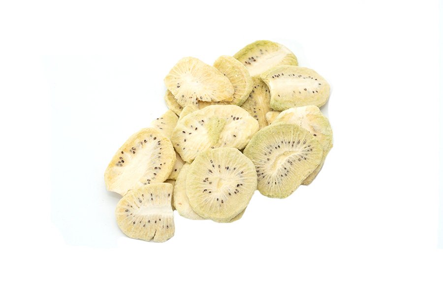 Premium quality organic freeze dried kiwi slices