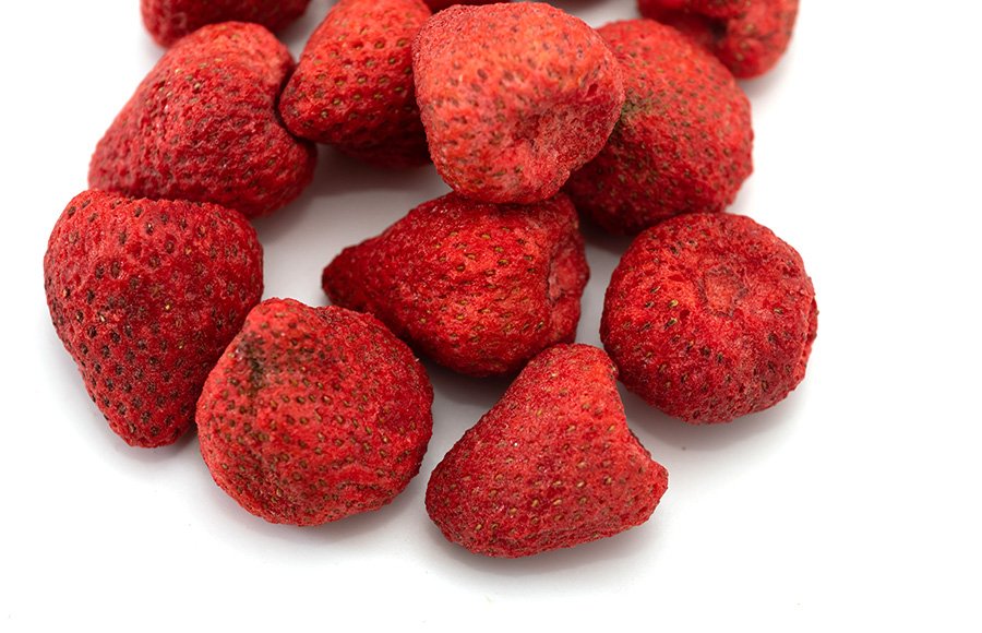 manufacturer and supplier of Freeze Dried Strawberry whole 