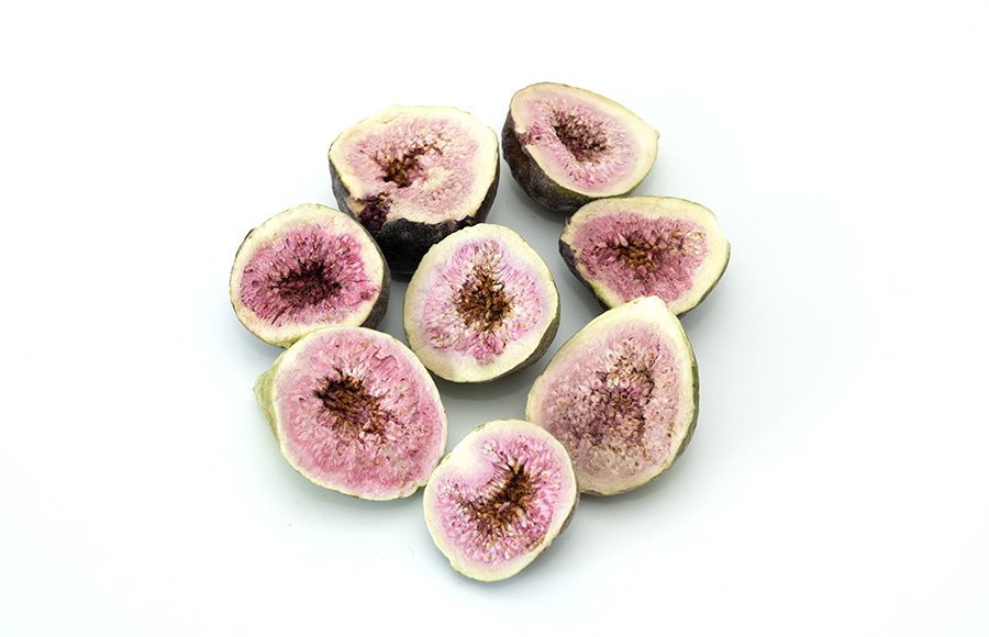 Retains Natural Color  FD fig half