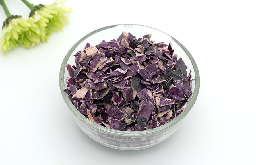 Best-selling sugar-free nutritional freeze-dried Purple cabbage