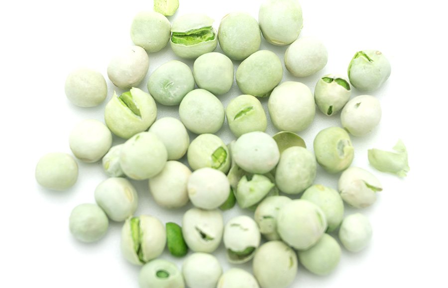 IQF Premium quality organic freeze dried green pea