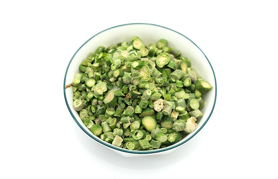 Freeze-dried green asparagus OEM Private Label Wholesale Bulk 