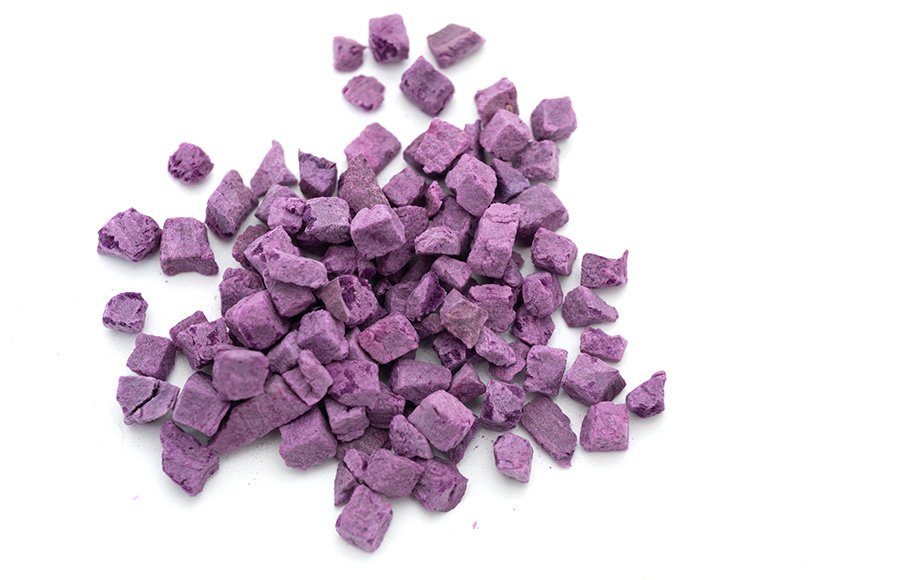 IQF Premium Organic Freeze-dried Purple Sweet Potato