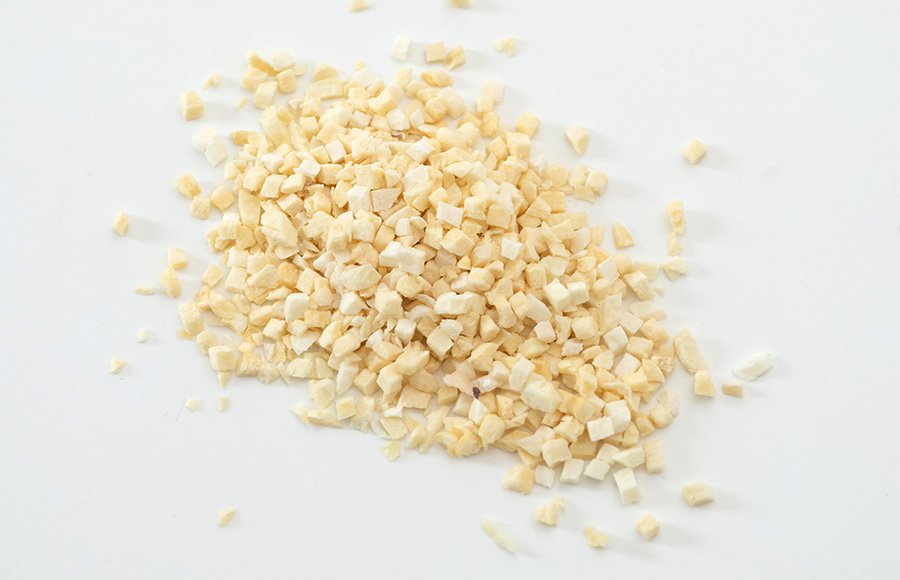 Premium quality organic freeze dried garlic