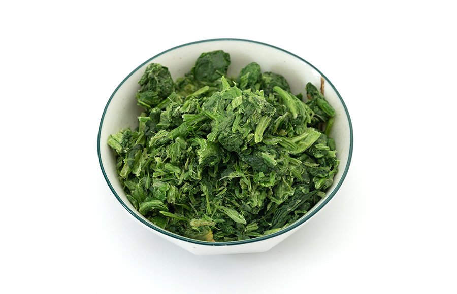 manufacture &supplier FD spinach slice