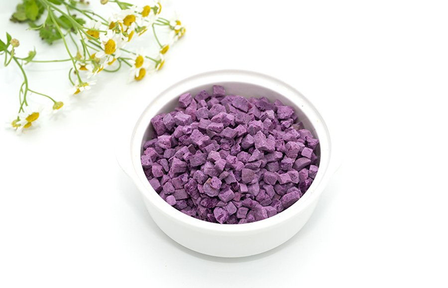 freeze dried Purple Sweet Potato Retain natural BRC quality vegetable