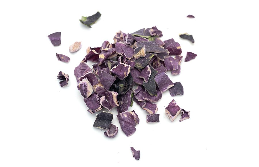 freeze dried Purple cabbage Retain natural BRC quality 