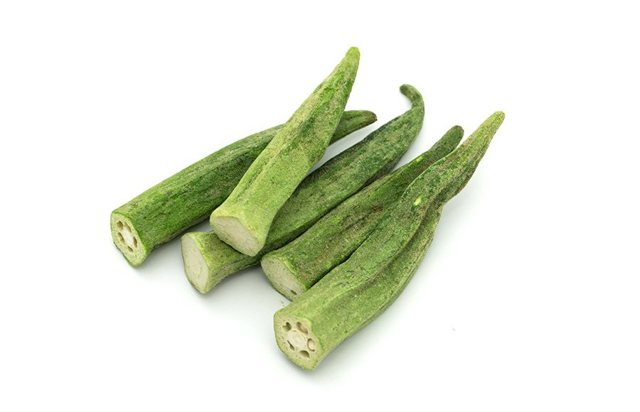 reeze dried okras New Season OEM private label