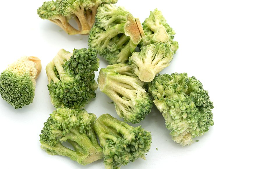 Free sample freeze-dried broccoli