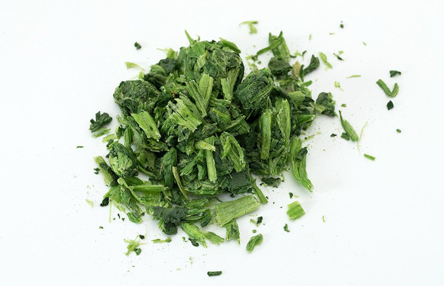 Free sample Freeze-dried vegetable spinach