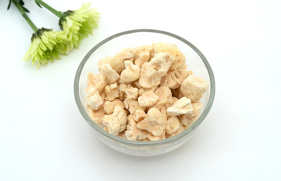 Premium quality organic freeze dried Cauliflower