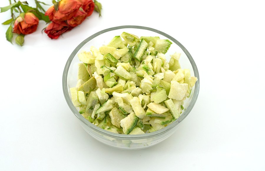 Best-selling sugar-free nutritional freeze-dried zucchini