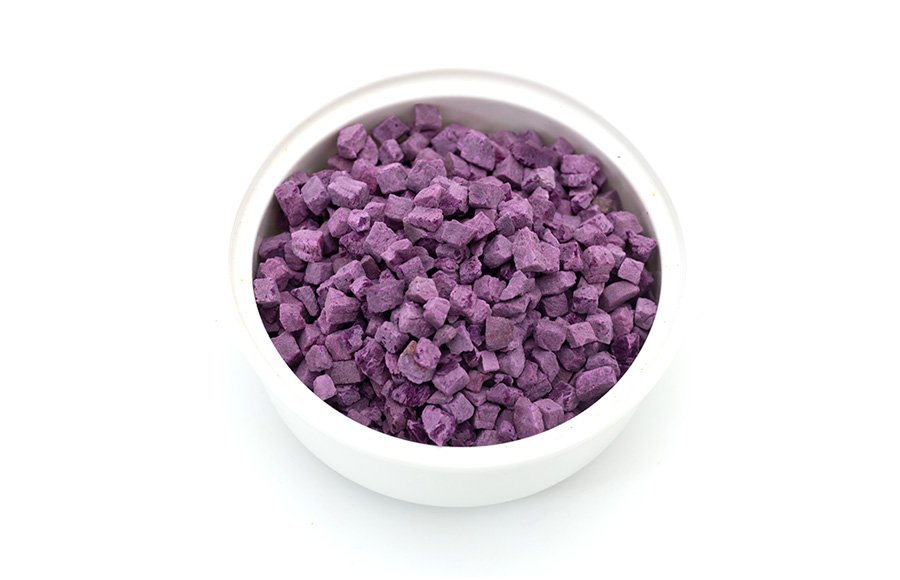 New Season OEM private label Freeze Dried Purple Sweet Potato