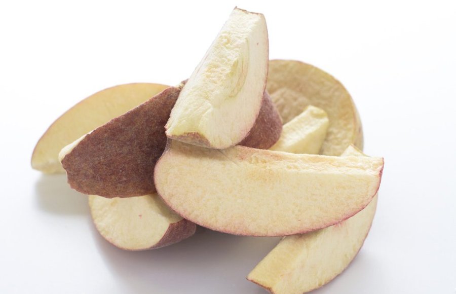 Freeze Dried apple pieces for Backpacking