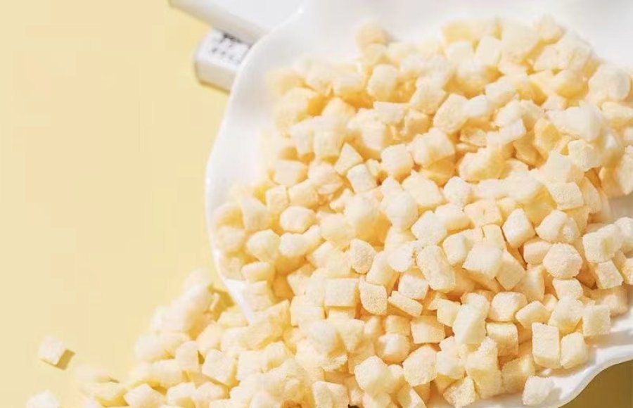 freeze dried apple with vitamin C