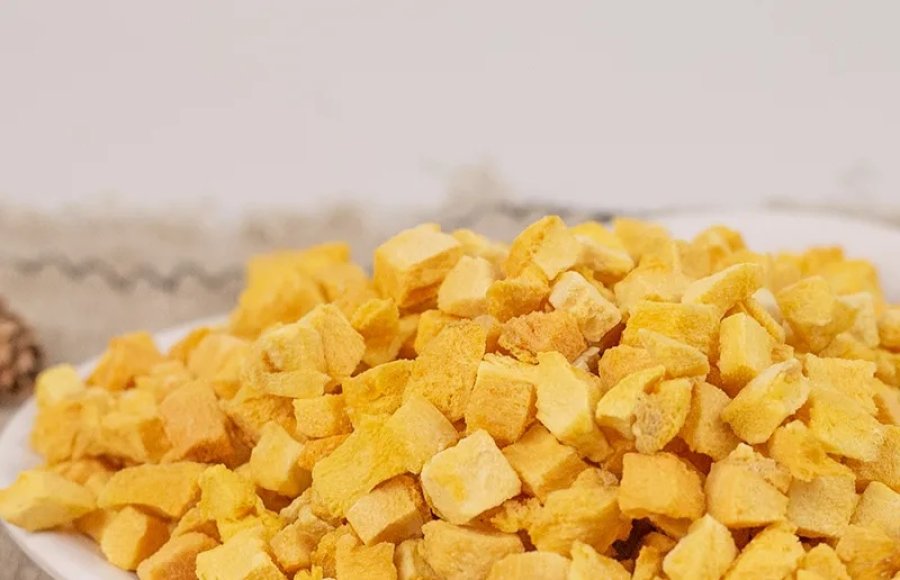 freeze dried mango diced for dairy products