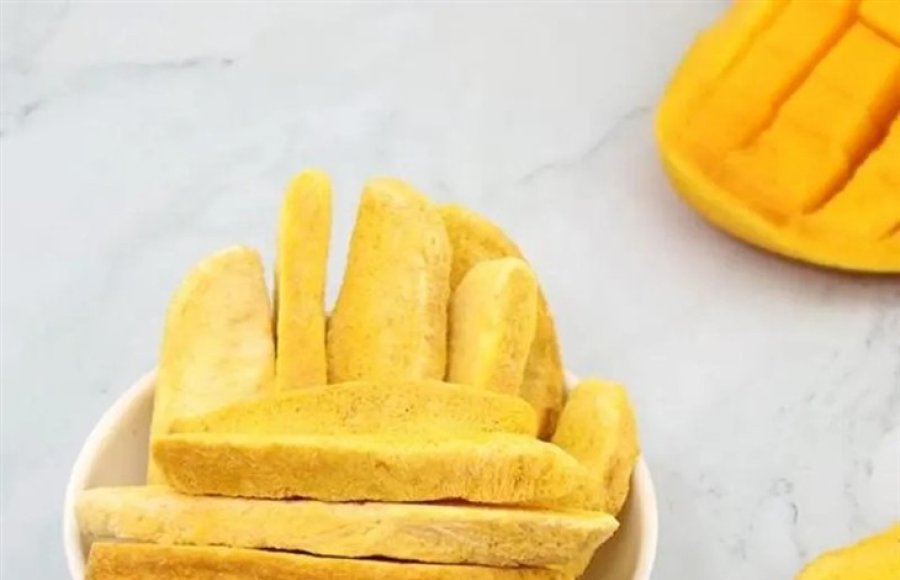 freeze dried mango for snack manufacturing