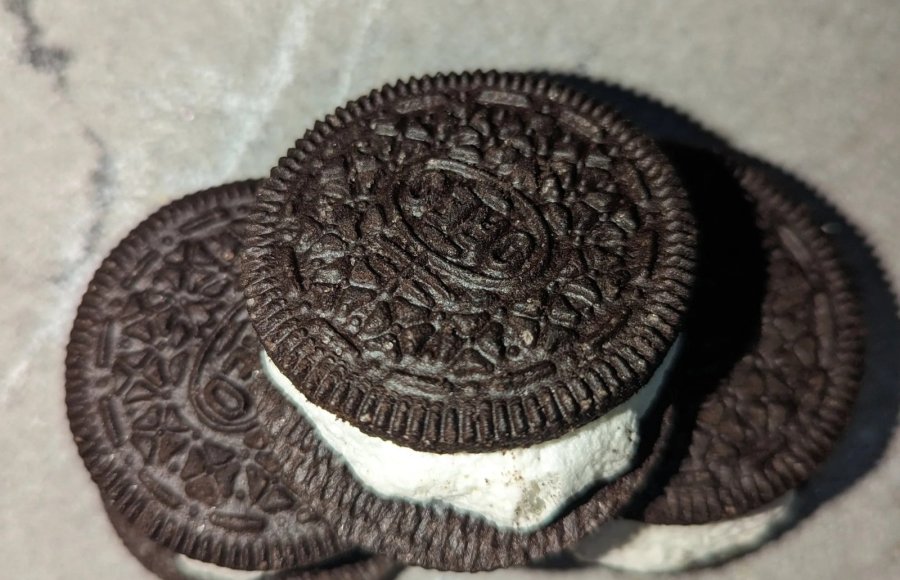 freeze dried Oreo Ice Cream low calorie snack