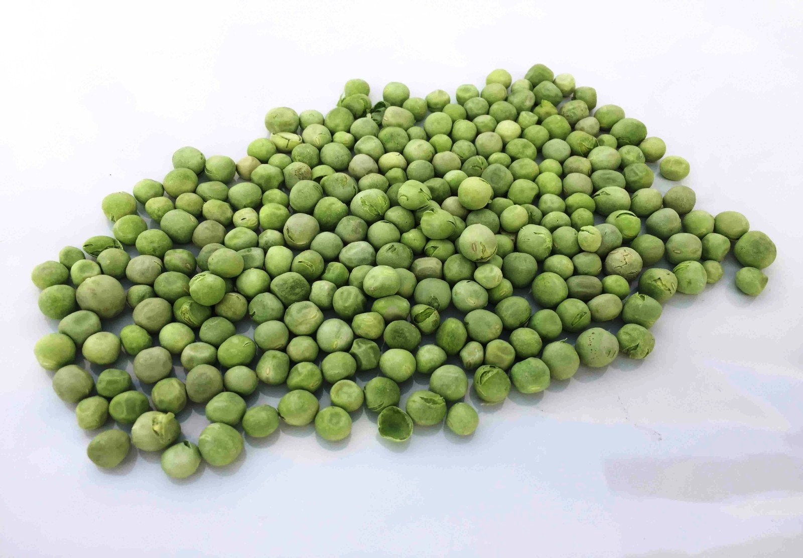 Premium quality organic freeze dried peas