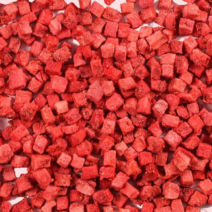 merrytime Freeze Dried Strawberry Dice Manufacturer and Supplier_