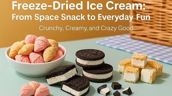 Freeze-Dried Ice Cream: From Space Snack to Everyday Fun Crunchy, Creamy, and Crazy Good