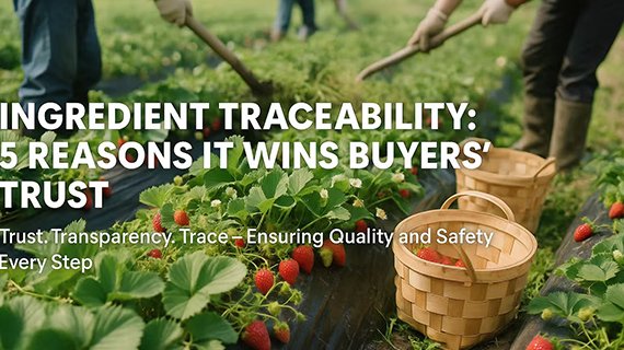 Ingredient Traceability: 5 Reasons It Wins Buyers’ Trust