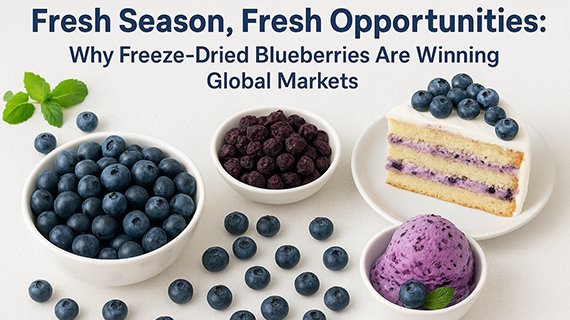 Fresh Season, Fresh Opportunities: Why Freeze-Dried Blueberries Are Winning Global Markets