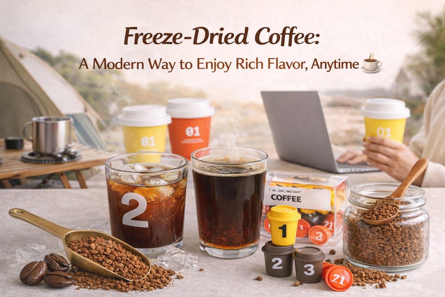 Freeze-Dried Coffee: Rich Flavor & Instant Convenience